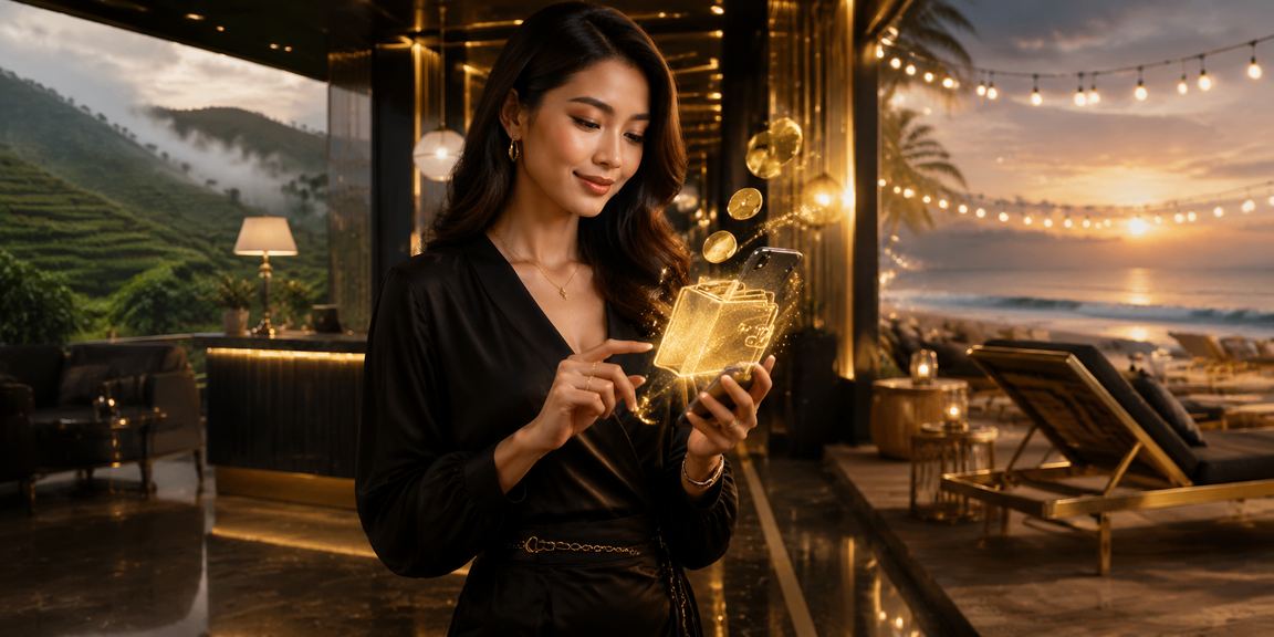 Pemain di Malaysia melihat maklumat jackpot terkini melalui aplikasi 8020